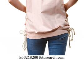 Woman wearing casual outfit