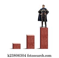 ausgezeichnet, geschäftsmann