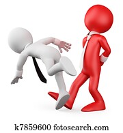 Boss making the trip up a employee