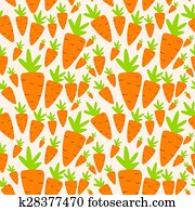 Carrot Seamless Pattern Background Vector Illustration Carrot Seamless Pattern Background Vector Illustration