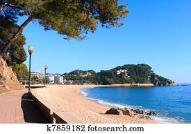 Fenals beach (Costa Brava, Spain)
