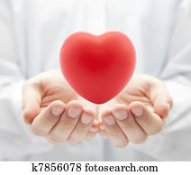 Health insurance or love concept