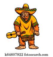 Mexican bigfoot Mexican bigfoot