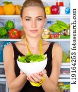 Organic nutrition concept Organic nutrition concept