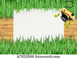 Papier auf Holz Wand