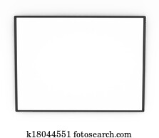 touchpad or touchscreen flat device from above