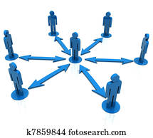 התחבר עבודה, רשת