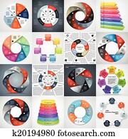 Modern vector info graphic for business project Modern vector info graphic for business project