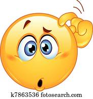 verwirrt, emoticon verwirrt, emoticon