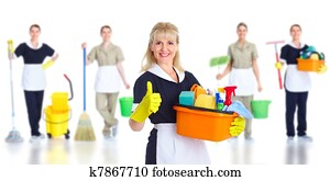 יותר נקי, עוזרת בית, woman.