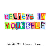 acreditar, em, yourself.