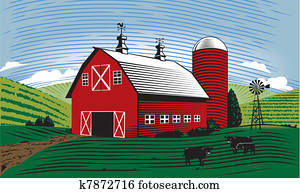 Barn Scene Barn Scene