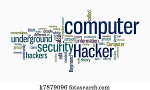 computer hacker text clouds computer hacker text clouds