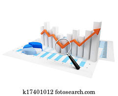 firma, graph, hos, appelsin, pil