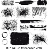 Grunge design elements Grunge design elements