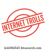 internet, trolls, sello de goma