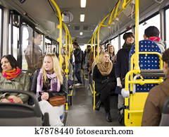 People in a bus People in a bus