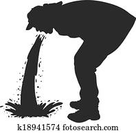 Vomiting Man Vomiting Man