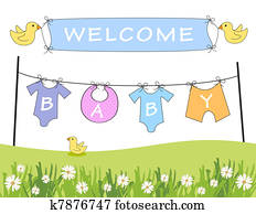 Welcome baby announcement Welcome baby announcement