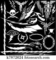 בריח של ברק, אוסף