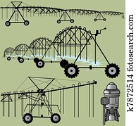 השקייה, גזוז אומנות