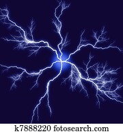 Abstract lightning Abstract lightning