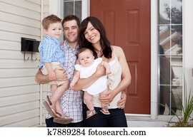 Family Portrait at Home Family Portrait at Home