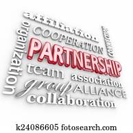 Partnership 3d Word Collage Team Association Alliance Partnership 3d Word Collage Team Association Alliance