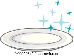 clean plate (dish) clean plate (dish)