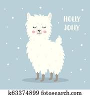 cute christmas llama cute christmas llama