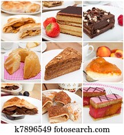 Desserts Collage Desserts Collage