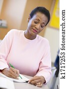 felnőtt hallgató, osztály, kibír híres