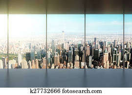 modern empty office 
