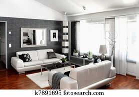 Modern living room Modern living room