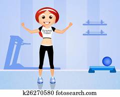 personal trainer girl personal trainer girl