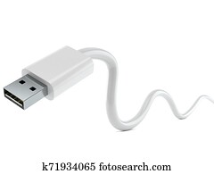 Usb ケーブル イラスト 1000 Usb ケーブル 画像 Fotosearch