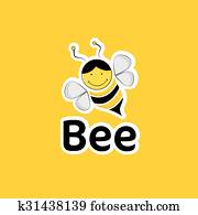 cartoon bee illustration