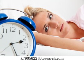 clock with sleepless at night. clock with sleepless at night.