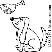 Download Irish setter dog cartoon for coloring book Clip Art | k11753906 | Fotosearch