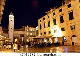 croatia, dubrovnik, stradun