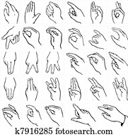 Hand language