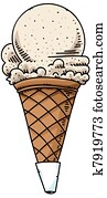 Ice Cream Cone Ice Cream Cone