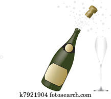 champagne bottle champagne bottle