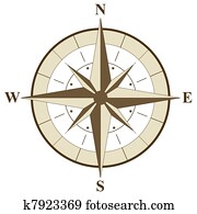 Compass Rose Illustration Compass Rose Illustration