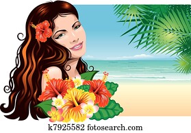 Girl on the beach Girl on the beach