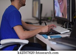 graphic designer at work graphic designer at work