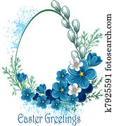 osterbilder, spruchbaender, mit, frühjahrsblumen osterbilder, spruchbaender, mit, frühjahrsblumen