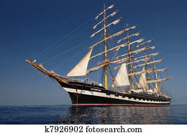 The sailing ship The sailing ship