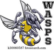 Wasps Mascot