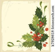 בציר, כרטיס של חג ההמולד